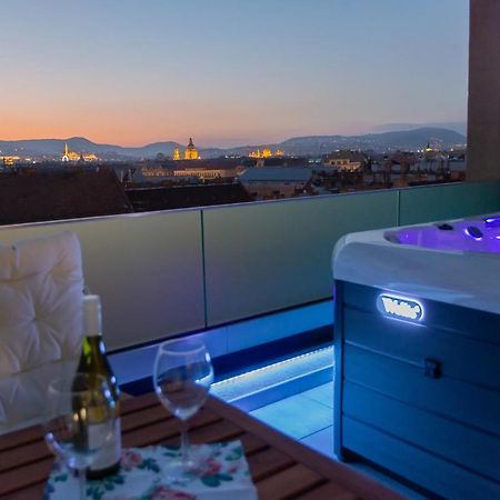 Centropolitan Penthouse #Jacuzzi #Freeparking Budapeste Exterior foto